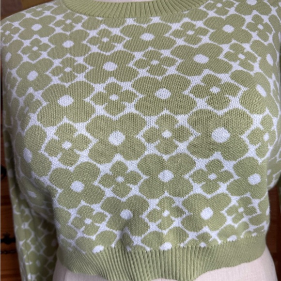Hollister medium cropped retro cottagecore sweater - Picture 6 of 9